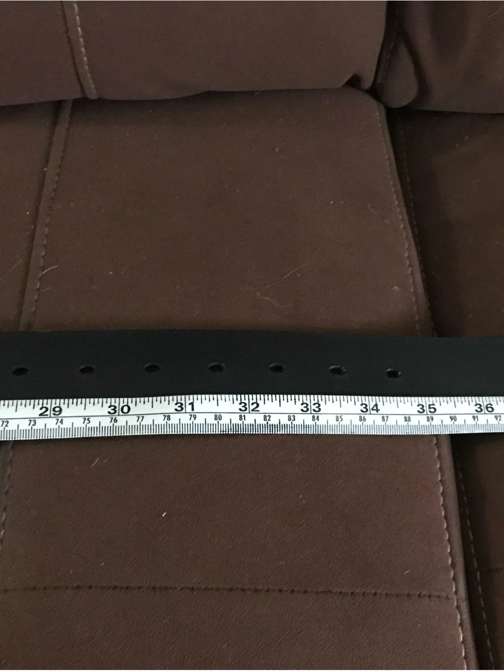 Classic Black Genuine Leather Belt